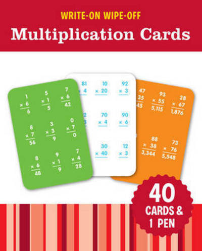 Cover for Flash Kids Editors · Writeon Wipeoff Multiplication Cards - Writeon Wipeoff Learning Cards (N/A) (2015)