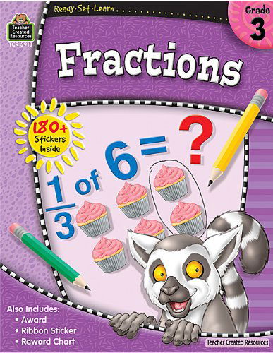 Cover for Teacher Created Resources Staff · Ready-set-learn: Fractions Grd 3 (Paperback Bog) (2010)