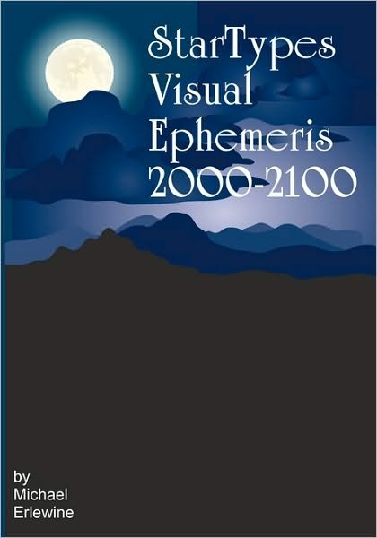 Cover for Michael Erlewine · Startypes Visual Ephemeris: 2000-2100 (Taschenbuch) (2008)
