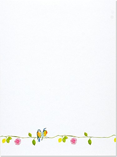 Cover for Peter Pauper Press · Watercolor Birds Stationery Set (Boxed Stationery) (Hardcover Book) [Box Nov edition] (2012)