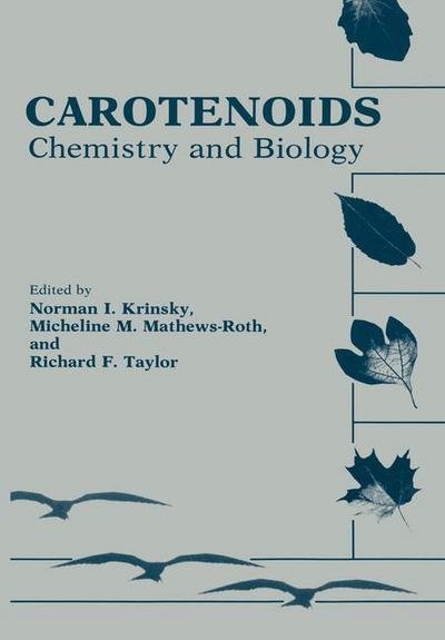 Cover for N I Krinsky · Carotenoids: Chemistry and Biology (Paperback Book) [Softcover reprint of the original 1st ed. 1989 edition] (2011)