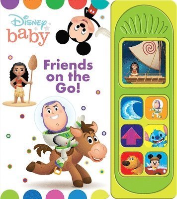 Cover for PI Kids · Disney Baby: Friends on the Go! Sound Book (Board book) (2022)