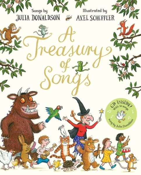 Cover for Julia Donaldson · A Treasury of Songs: Book and CD Pack (Paperback Book) [Main Market Ed. edition] (2017)