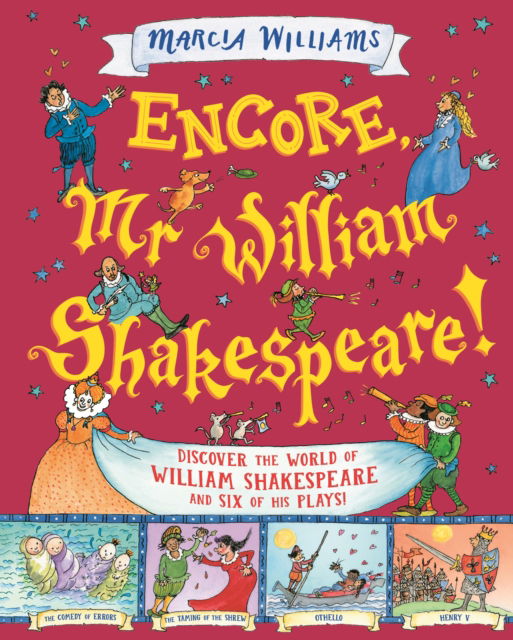 Cover for Marcia Williams · Encore, Mr William Shakespeare! (Gebundenes Buch) (2025)