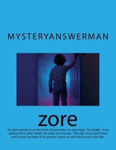 Cover for Mysteryanswerman · Zore (Paperback Book) (2017)