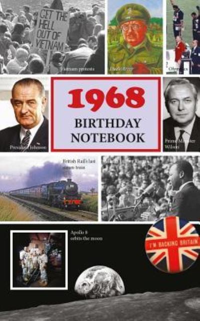 Cover for Montpelier Publishing · 1968 Birthday Notebook (Paperback Book) (2017)