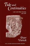 Cover for Peter Viereck · Tide and Continuities (Hardcover Book) (1995)