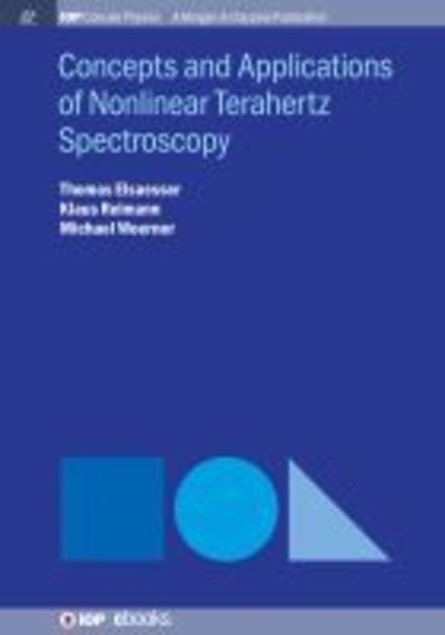 Cover for Thomas Elsaesser · Concepts and Applications of Nonlinear Terahertz Spectroscopy (Paperback Bog) (2019)