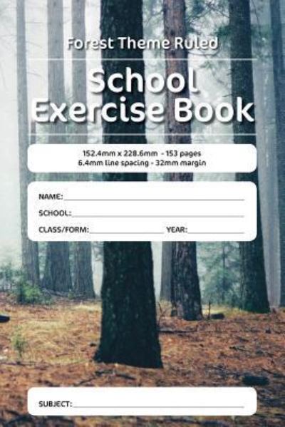 Cover for Luap Nottocs · Forest Theme Ruled School Exercise Book (Paperback Book) (2018)