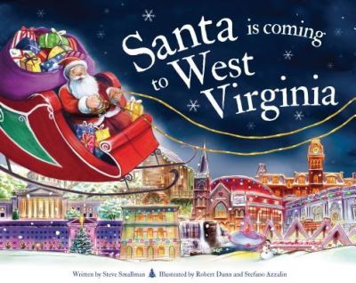 Cover for Steve Smallman · Santa is Coming to West Virginia (Hardcover Book) (2019)