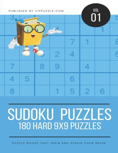 Cover for Vip Puzzle · Sudoku Puzzles - 180 Hard 9x9 Puzzles (Paperback Book) (2018)