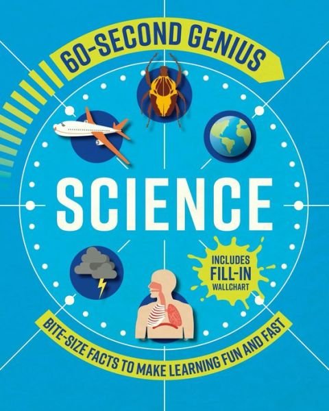 Cover for Mortimer Children's · 60 Second Genius: Science (Hardcover Book) (2021)