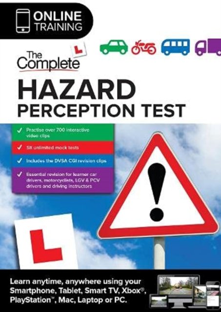 Cover for The Complete Hazard Perception Test (Online Subscription) (Taschenbuch) (2021)