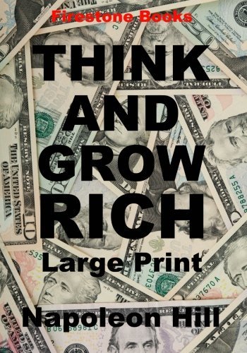 Cover for Napoleon Hill · Think and Grow Rich: Large Print (Taschenbuch) (2014)