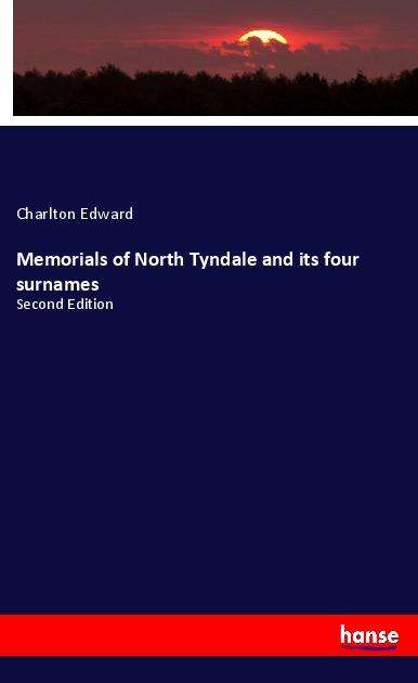 Cover for Edward · Memorials of North Tyndale and i (Book)