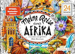 Meine Reise Durch Afrika - Postkartenbuch - Rita Berman - Książki -  - 9783404060139 - 