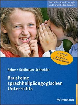 Cover for Karin Reber · Bausteine sprachheilpädagogischen Unterrichts (Paperback Book) (2022)