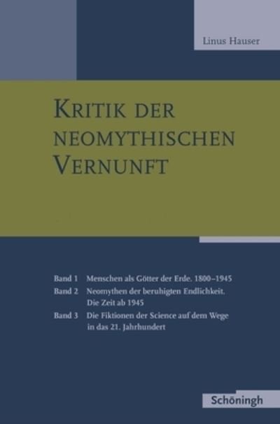 Cover for Hauser · Kritik der neomythischen Vernunf (Bok) (2019)