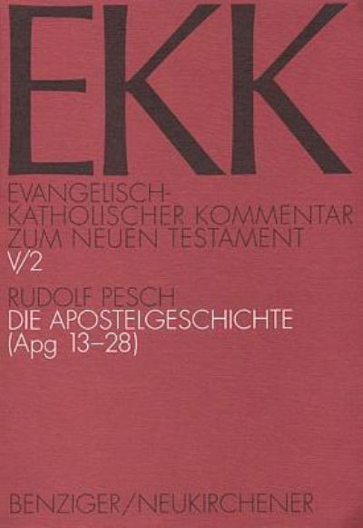 Cover for Rudolf Pesch · Die Apostelgeschichte (Buch) (1994)