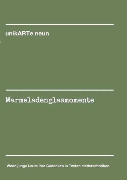 Cover for Neun · Marmeladenglasmomente (Book) (2016)