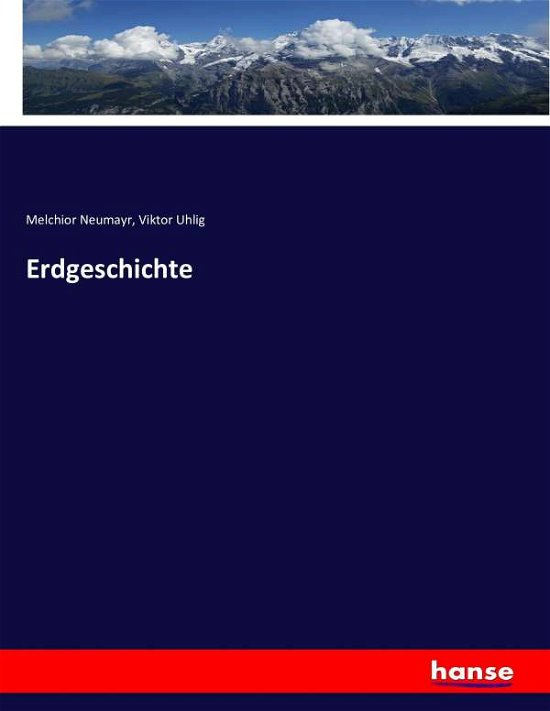 Cover for Neumayr · Erdgeschichte (Book) (2016)