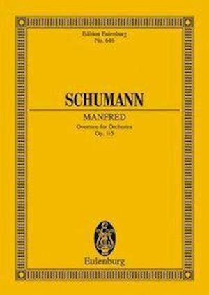 Cover for Robert Schumann · Manfred Op 115 (Paperback Book)