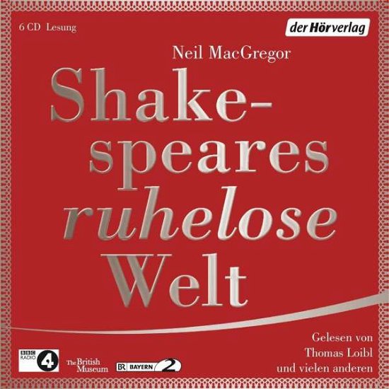 Cover for Neil MacGregor · CD Shakespeares ruhelose Welt (CD)