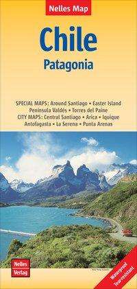 Chile / Patagonia Easter Island-Santiago - Nelles Verlag - Książki - Nelles Guides and Maps - 9783865746139 - 1 czerwca 2019