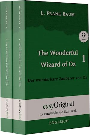 Cover for L. Frank Baum · The Wonderful Wizard of Oz / Der wunderbare Zauberer von Oz - 2 Teile (Buch + 2 MP3 Audio-CDs) - Lesemethode von Ilya Frank - Zweisprachige Ausgabe Englisch-Deutsch (Book) (2023)