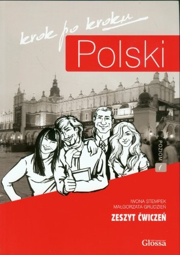 Cover for Iwona Stempek · Polski Krok po Kroku. Volume 1: Student's Workbook with free audio download (Paperback Book) (2020)