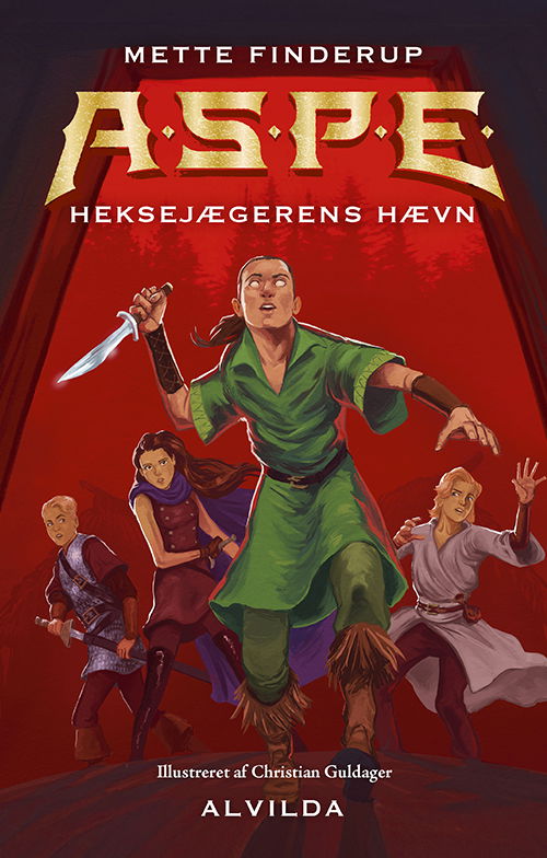 Cover for Mette Finderup · Projekt Aspe: A.S.P.E. 12: Heksejægerens hævn (Bound Book) [1. Painos] (2024)