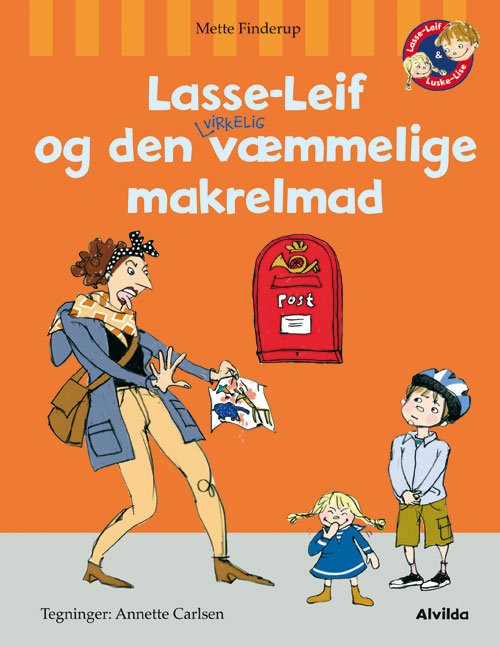 Cover for Mette Finderup · Lasse-Leif: Lasse-Leif og den virkelig væmmelige makrelmad (Bound Book) [1th edição] [Indbundet] (2013)
