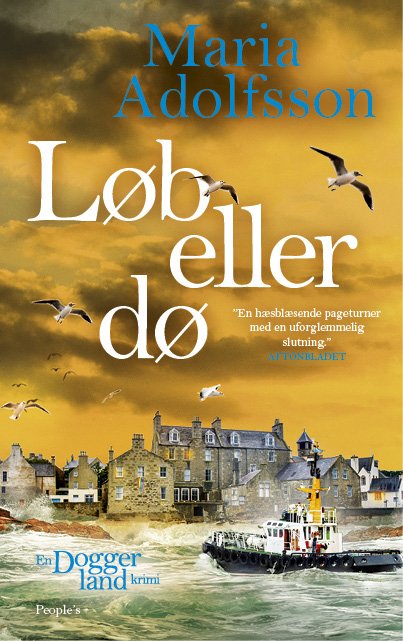 Cover for Maria Adolfsson · Doggerland: Løb eller dø (Inbunden Bok) [1:a utgåva] (2022)