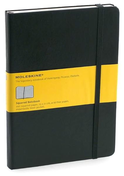 Moleskine Large Squared Hardcover Notebook Black - Moleskine Classic - Moleskine - Books - Moleskine srl - 9788883701139 - March 1, 2003