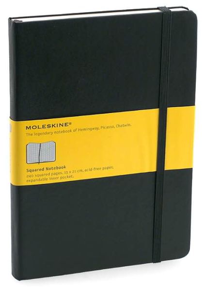 Cover for Sin Autor · Moleskine Large Squared Hardcover Notebook Black - Moleskine Classic (Stationery) [Imitation] (2003)