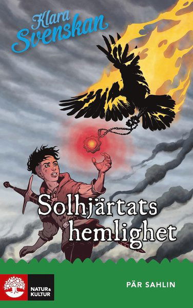 Cover for Pär Sahlin · Klara svenskan åk 4 Solhjärtat (Bok) (2019)