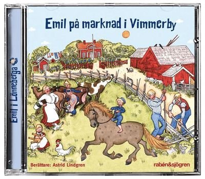 Cover for Astrid Lindgren · Emil på marknad i Vimmerby (Audiobook (CD)) (2013)