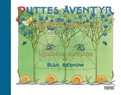 Cover for Elsa Beskow · Puttes äventyr i blåbärsskogen (Innbunden bok) (2019)
