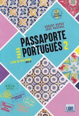 Cover for Passaporte para Portugues 1 - B1 - Livro do Professor (Paperback Book) (2024)