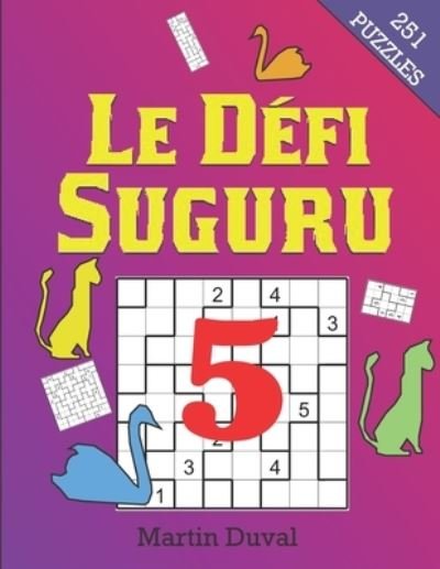 Cover for Martin Duval · Le Defi Suguru vol.5 (Paperback Book) (2020)