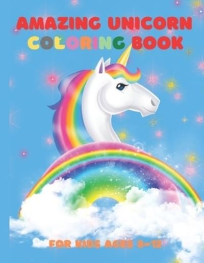 Cover for Usman Shakir · Unicorn Coloring Book (Paperback Book) (2021)