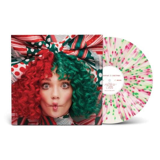 Cover for Sia · Everyday is Christmas (Red, White, and Green Splatter Vinyl) (LP) (2024)