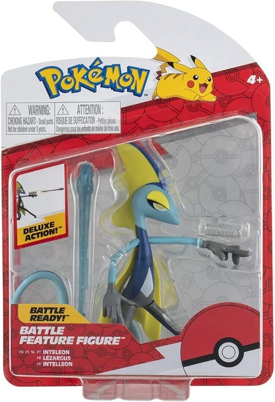 Battle Feature Figure Inteleon - Pokemon - Merchandise -  - 0191726382140 - 