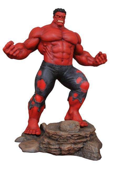 Marvel Gallery Red Hulk Pvc Fig - Diamond Select - Gadżety - Diamond Select Toys - 0699788839140 - 30 października 2019