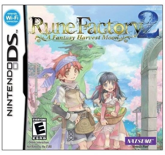 Cover for Rising Star · Rune Factory 2: A Fantasy Harvest Moon (DS)