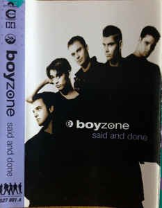 Cover for Boyzone · Boyzone-said and Done (DIV)
