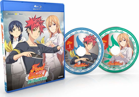 Cover for Food Wars: Season 4 (Blu-ray) (2021)