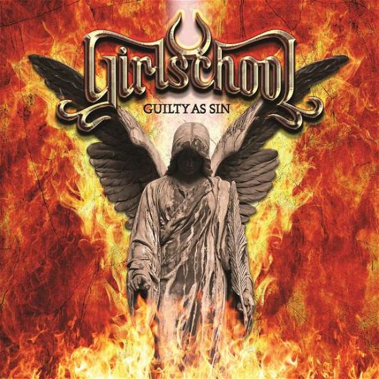 Cover for Girlschool · Guilty As Sin (Limited Red Colour Vinyl) (LP) [180 gram edition] (2015)