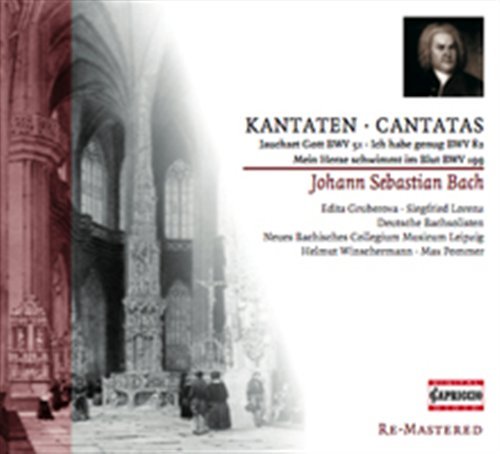 Cover for Bach,j.s. / Bachsolisten · Cantatas Bwv 51 82 &amp; 199 (CD) (2009)