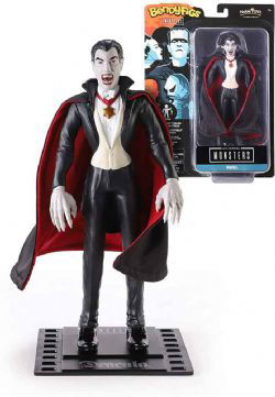 Monsters Dracula Bendy Figure - Noble Collection - Merchandise - UNIVERSAL - 0849421007140 - July 22, 2022